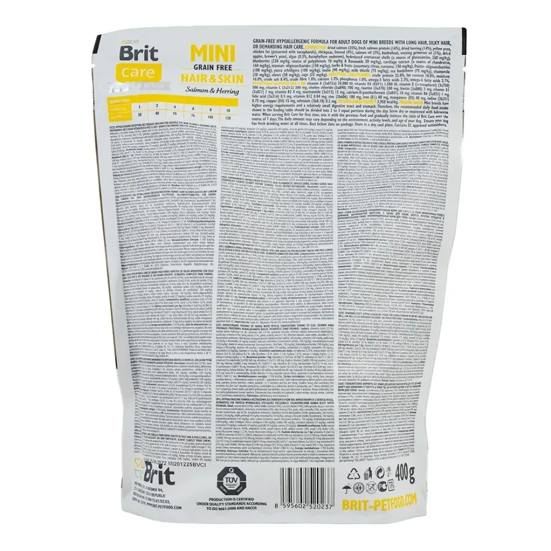 sukhoy-korm-dlya-sobak-miniaturnykh-porod-sherst-kotorykh-trebuet-dopolnitelnogo-ukhoda-brit-care-mini-gf-hair-skin-400-g-losos-i-seld-98840186534075